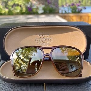 Vintage Vuarnet 5003D Brown Sunglasses With Mineral Lenses (like-new)